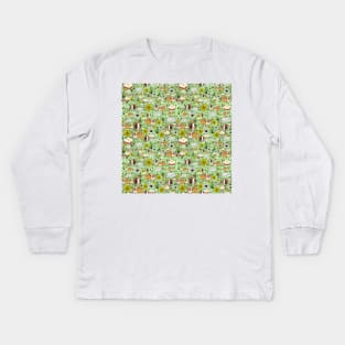 Guinea pigs Kids Long Sleeve T-Shirt